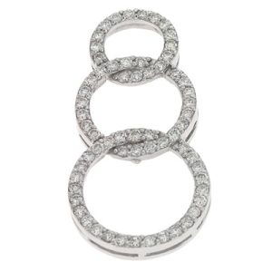 White Gold Diamond Pendant