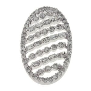 White Gold Diamond Pendant