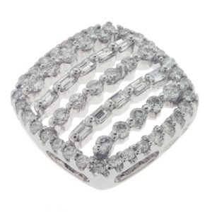 White Gold Diamond Pendant