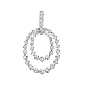 White Gold Diamond Pendant