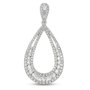 White Gold Diamond Pendant
