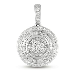 White Gold Diamond Pendant