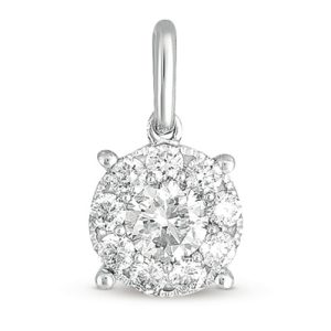 White Gold Diamond Pendant