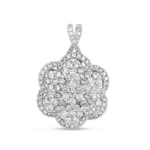 White Gold Diamond Pendant