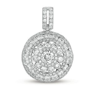 White Gold Diamond Pendant