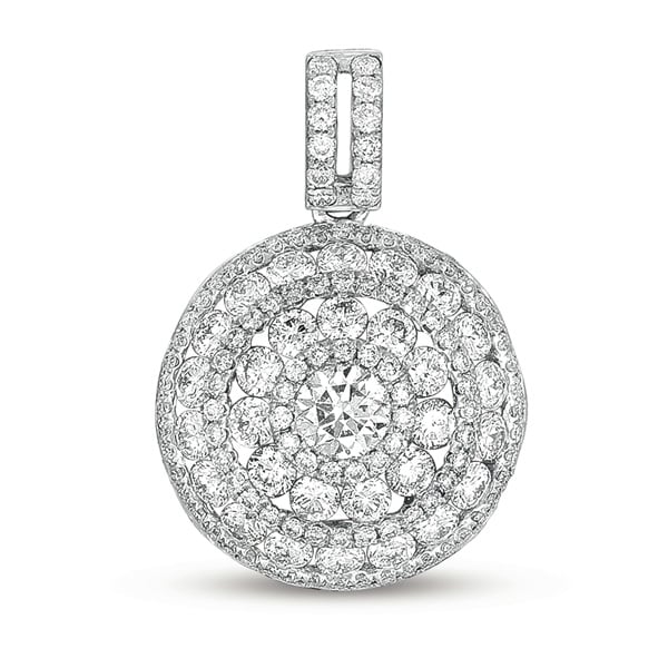 White Gold Diamond Pendant