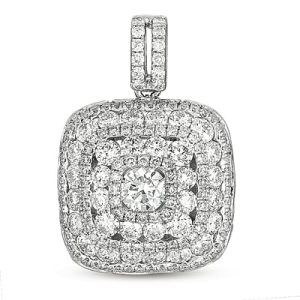 White Gold Diamond Pendant