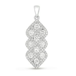 White Gold Diamond Pendant