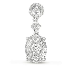 White Gold Diamond Pendant