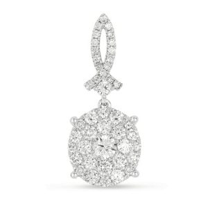 White Gold Diamond Pendant