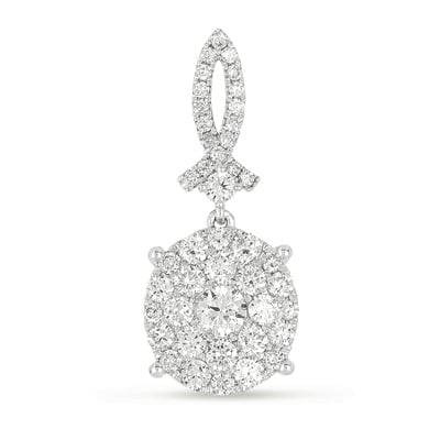 White Gold Diamond Pendant