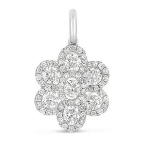 White Gold Diamond Pendant