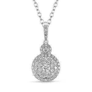 White Gold Diamond Pendant
