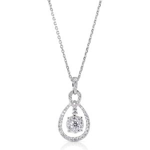 White Gold Diamond Pendant