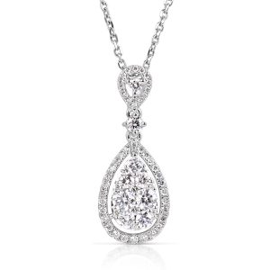 White Gold Diamond Pendant