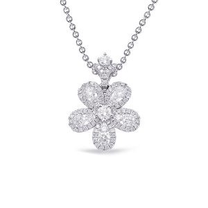 White Gold Diamond Pendant