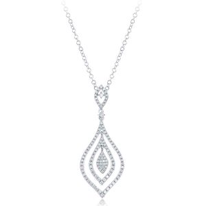 White Gold Diamond Pendant