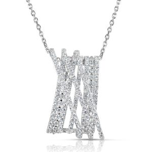 White Gold Diamond Pendant