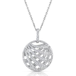 White Gold Diamond Pendant