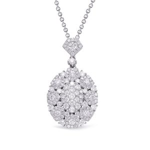 White Gold Diamond Pendant