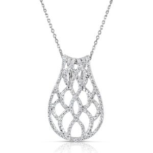 White Gold Diamond Pendant
