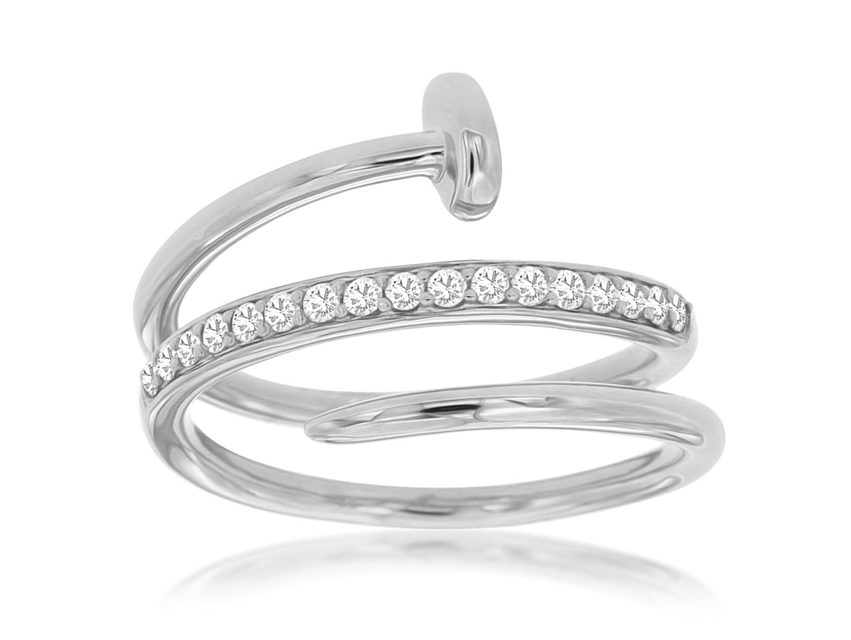 DIAMOND NAIL RING