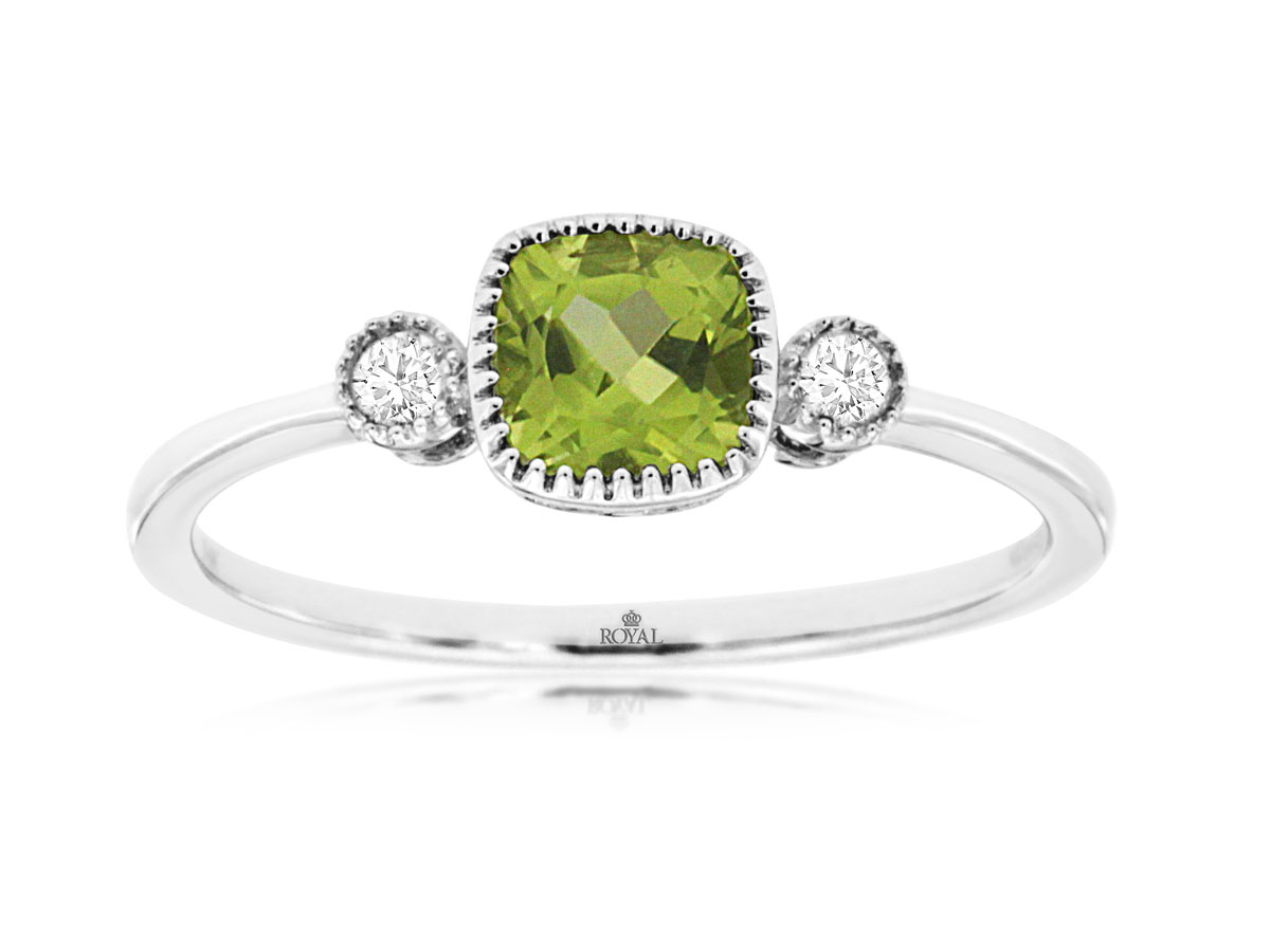 PERIDOT & DIAMOND RING