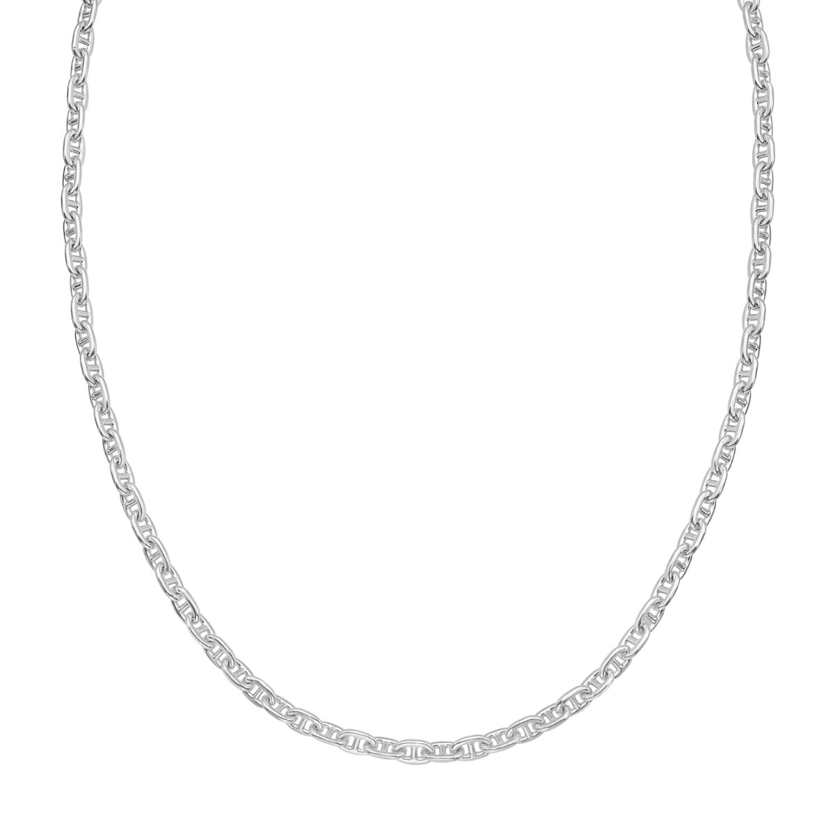 Silver 4.35mm Anchor Chain