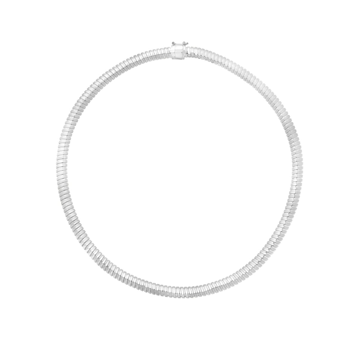 Silver Tubogas Fancy Necklace