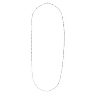 Silver 1.8mm Paperclip Chain
