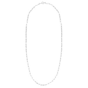 Silver 2.5mm Paperclip Chain