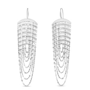 Sterling Silver Chandelier Earrings