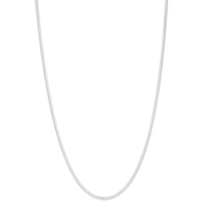 Silver 2.6mm Oval Snake Chain