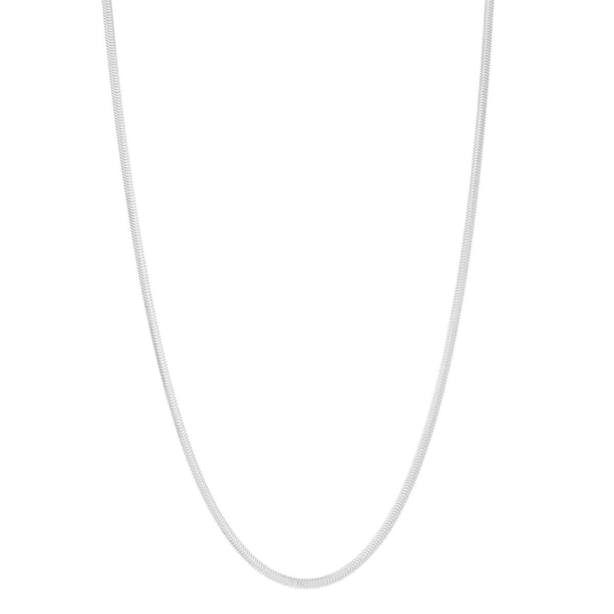 Silver 2.6mm Oval Snake Chain
