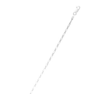 Silver Petite Paperclip 7" Bracelet
