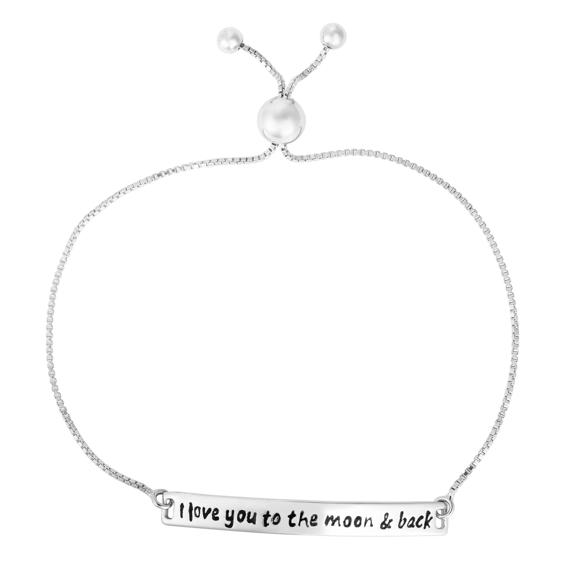 Sterling Silver Bar Friendship Bracelet