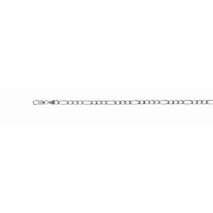 Silver 4.4mm Figaro Chain