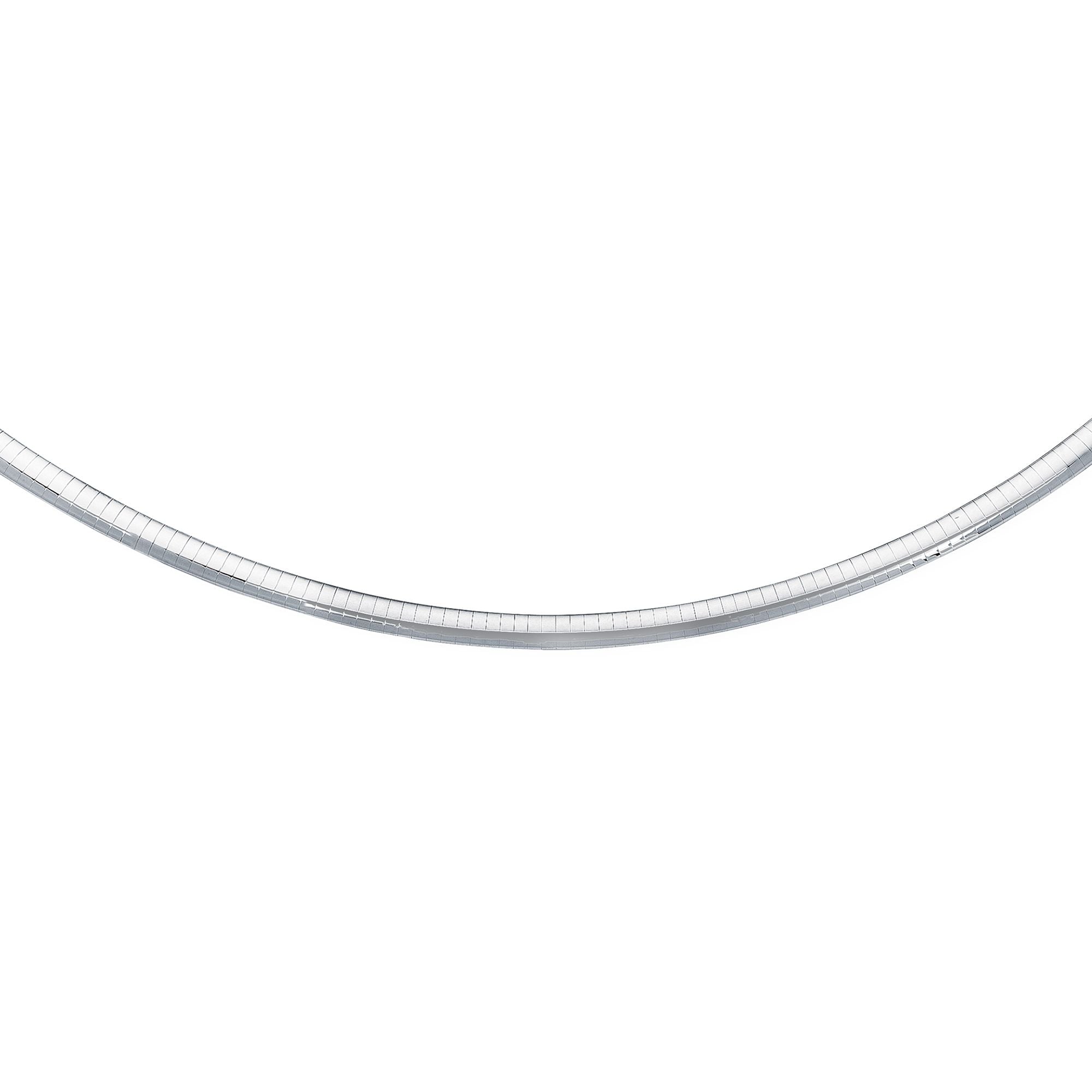 Silver 6mm Omega Chain