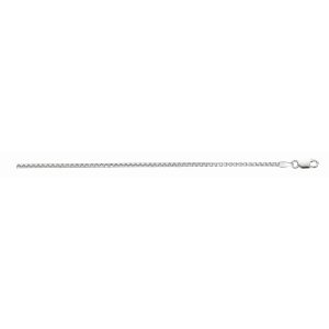 Silver 1.3mm Round Box Chain