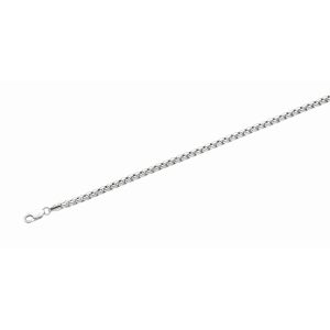 Silver 4.4mm Round Box Chain