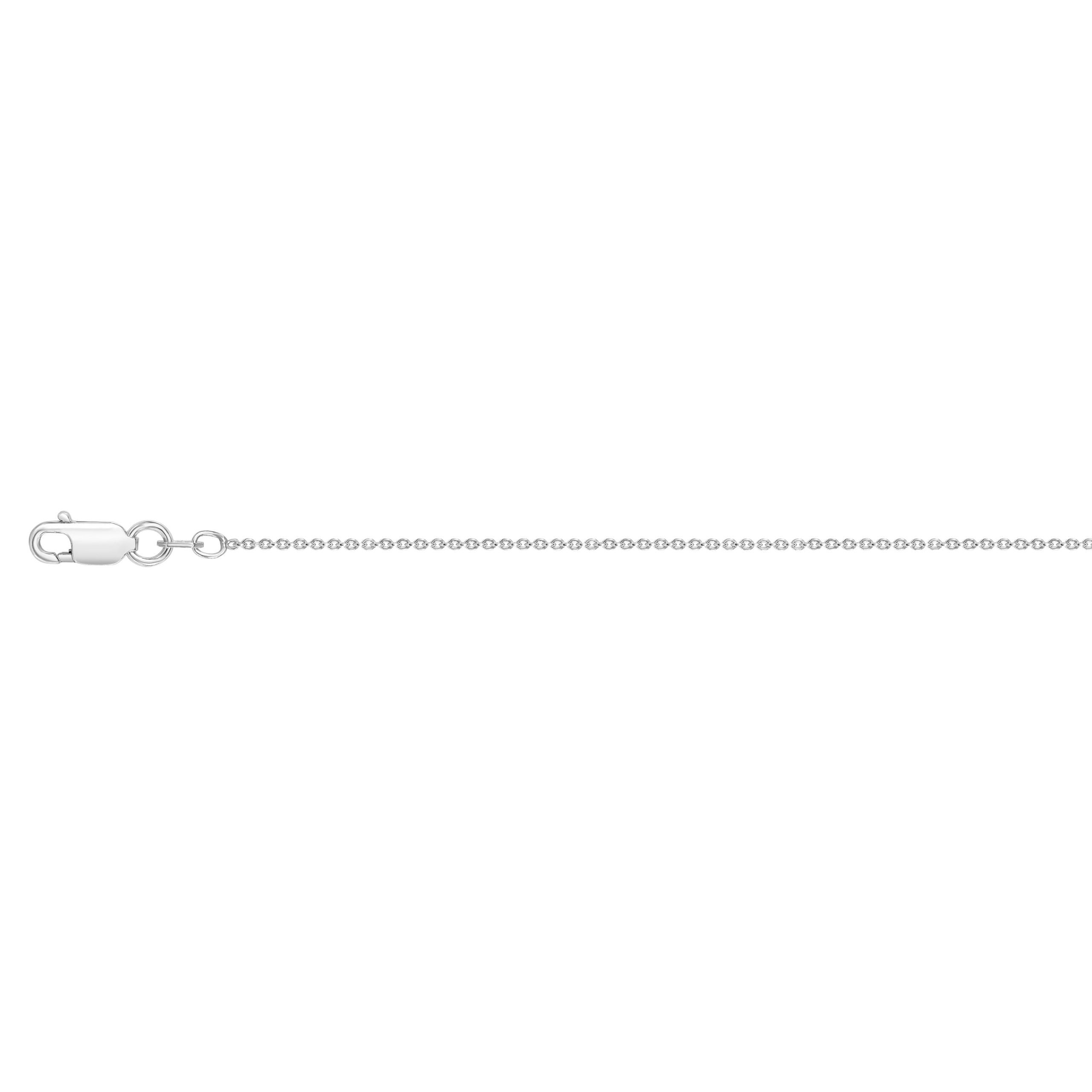 Silver 1.5mm Round Cable Chain