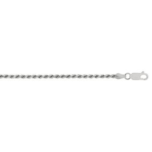 Silver 1.25mm Rope Chain