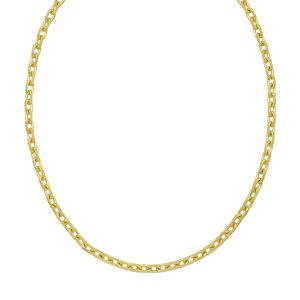 Gold Over Silver 5mm French Cable Chain