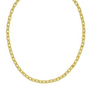 Gold Over Silver 5.6mm French Cable Chain