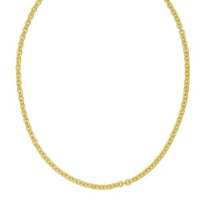 Gold Over Silver 4.7mm Rolo Chain