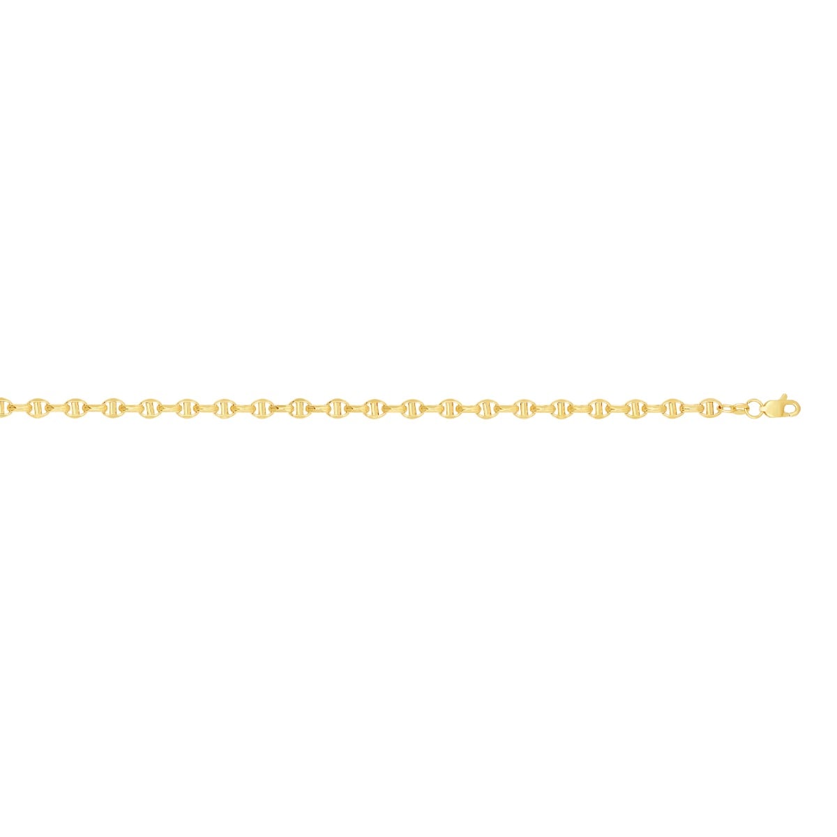 14K Gold 3mm Lite Anchor Chain