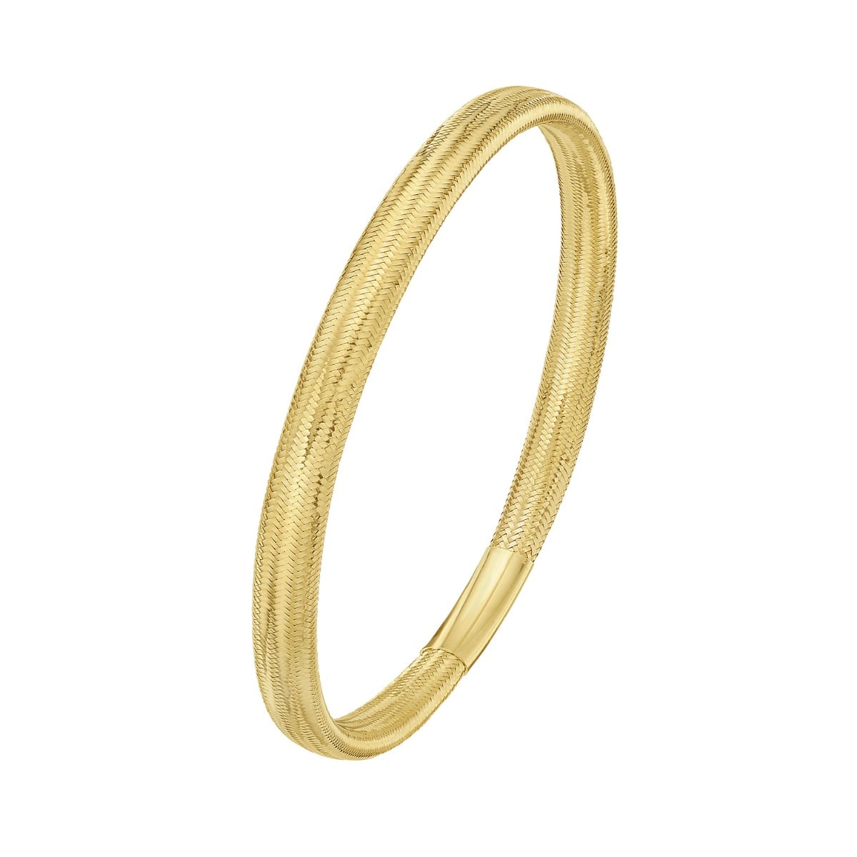 14K Medium Stretch Mesh Bracelet