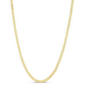 14K 2.5mm Bismark Chain