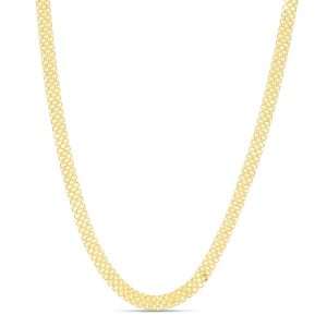 14K 4.7mm Bismark Chain