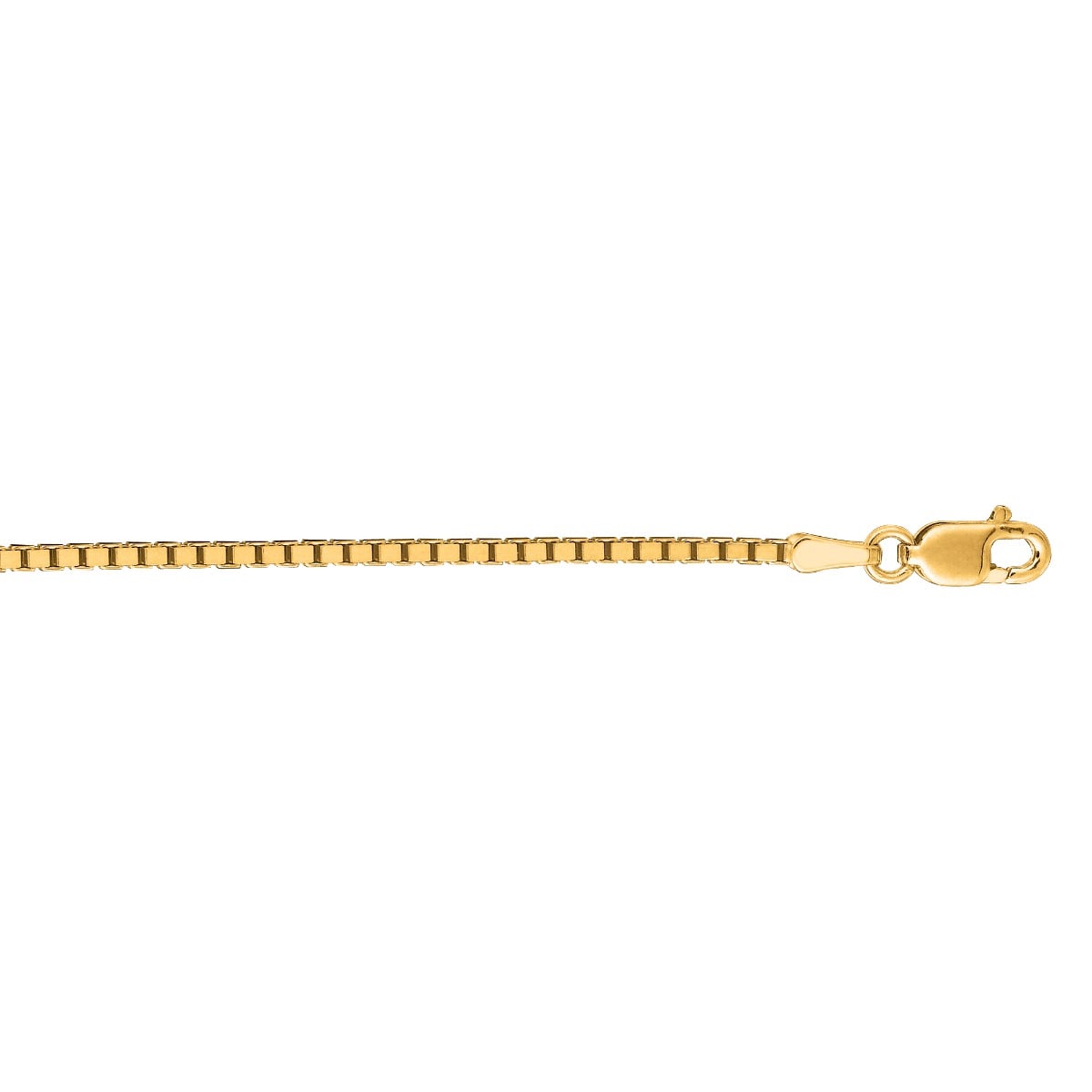 18K Gold 1.4mm Classic Box Chain